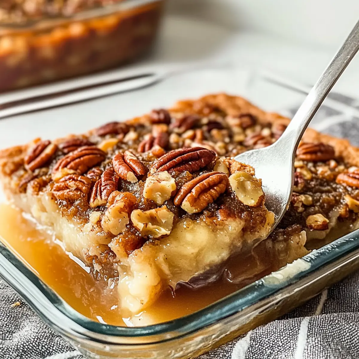 Pecan Pie Dump Cake