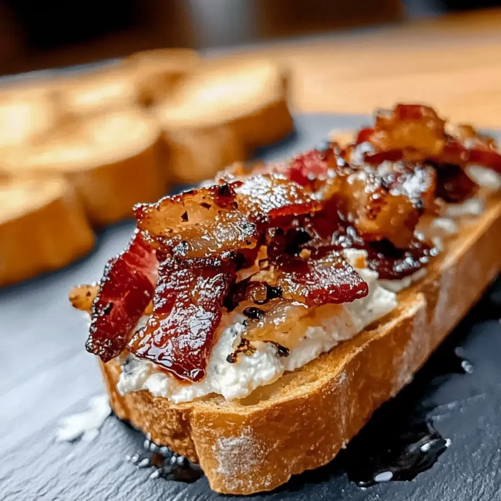 Bacon Goat Cheese Appetizer