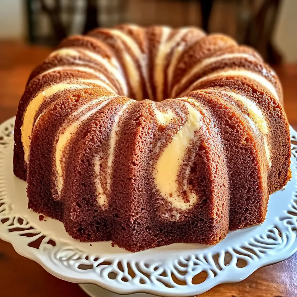 Cinnamon Swirl Bundt Cake