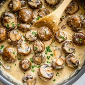 Garlic Parmesan Sautéed Mushrooms