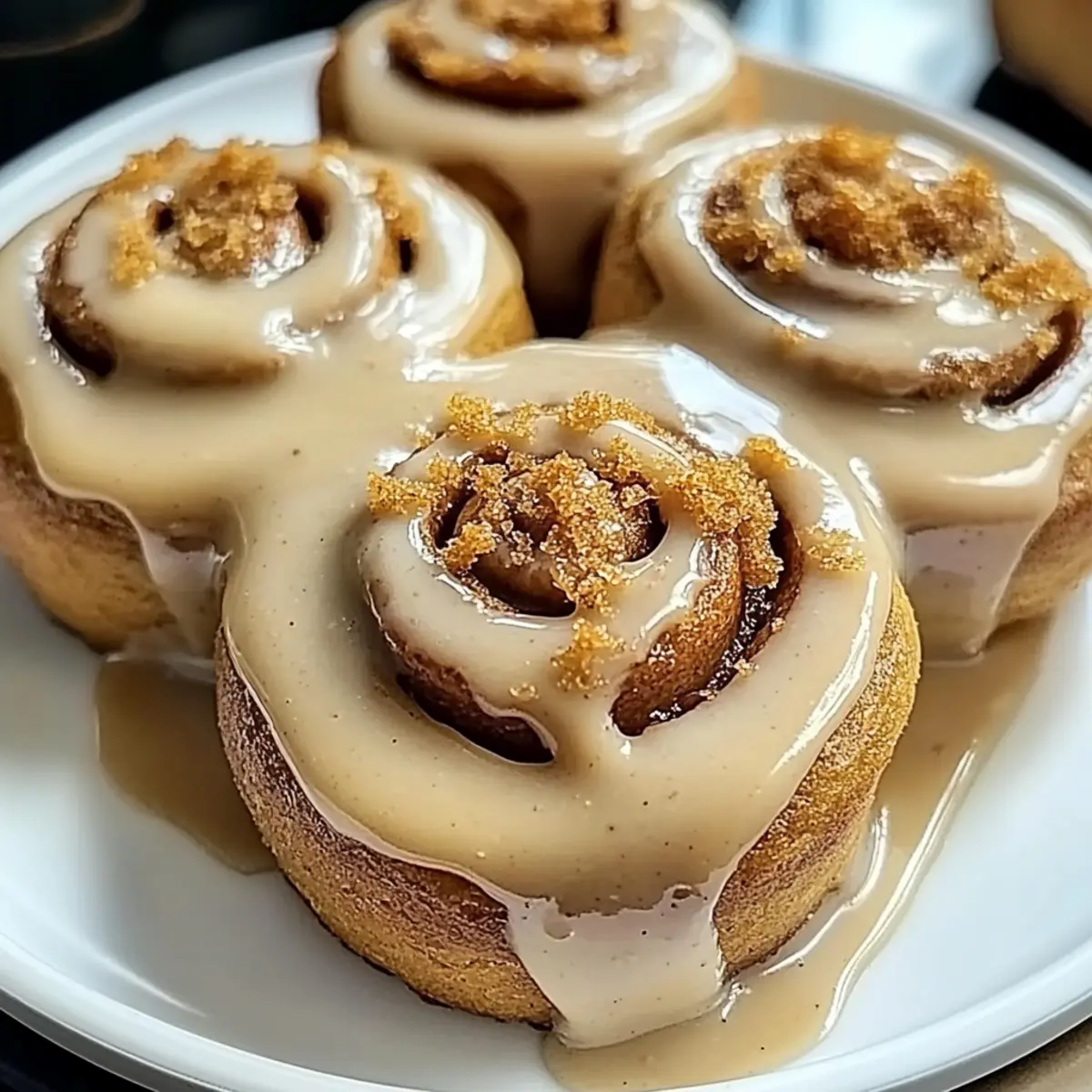 Cookie Butter Cinnamon Rolls