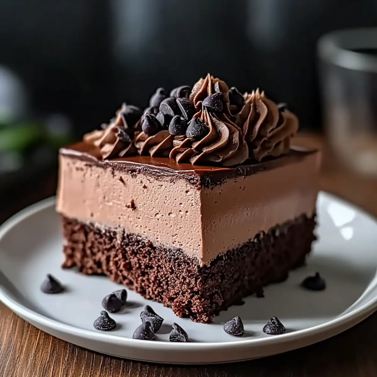 Chocolate Mousse Cake