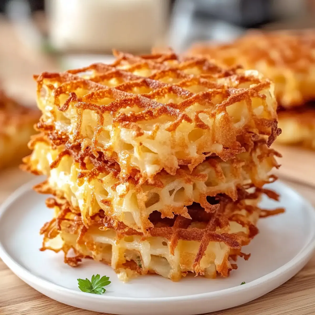 Healthy Hashbrown Chaffle