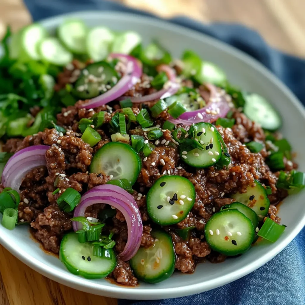 Keto Korean Ground Beef