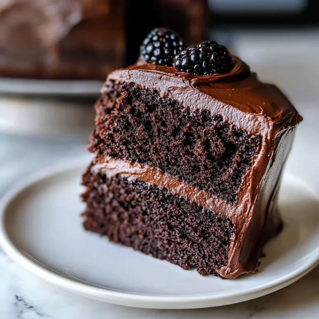 Decadent Homemade Chocolate Cake That Melts in Your Mouth