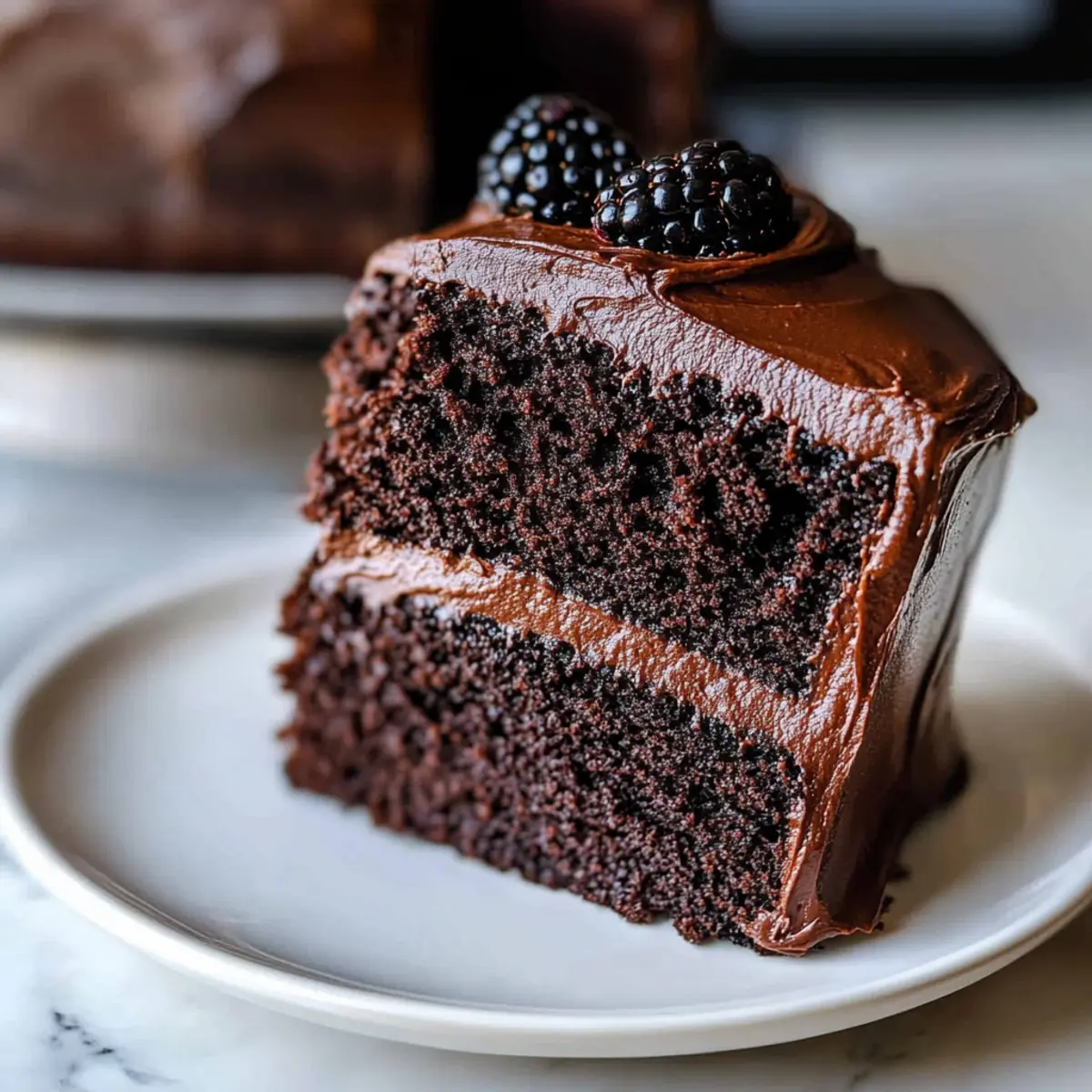 Homemade Chocolate Cake