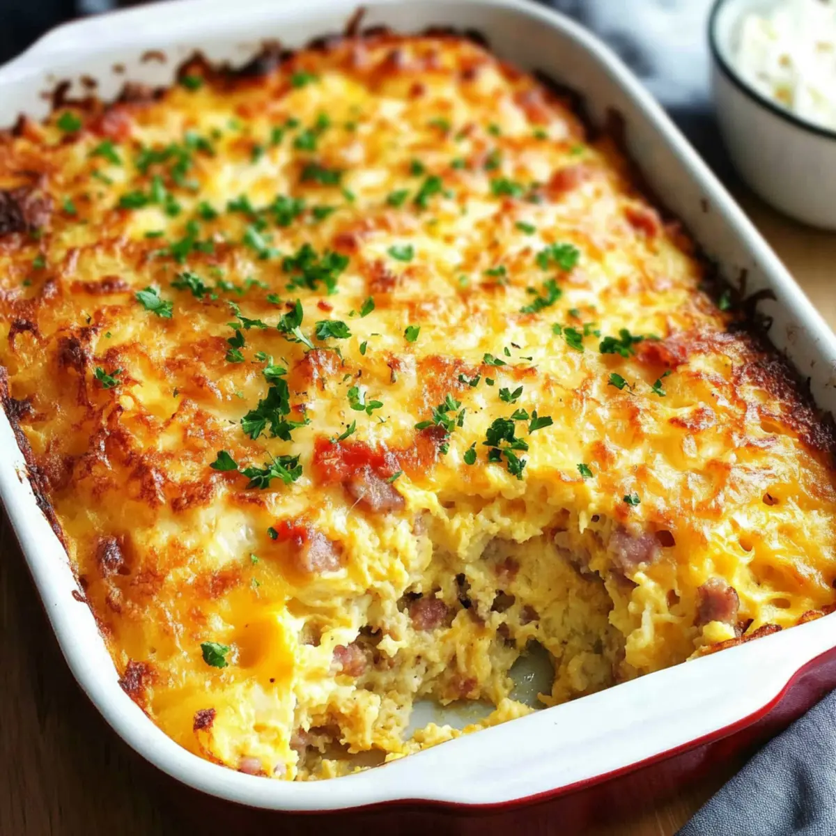 Hash Brown Breakfast Casserole