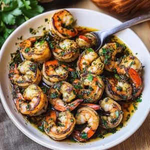 Pan Seared Chimichurri Shrimp