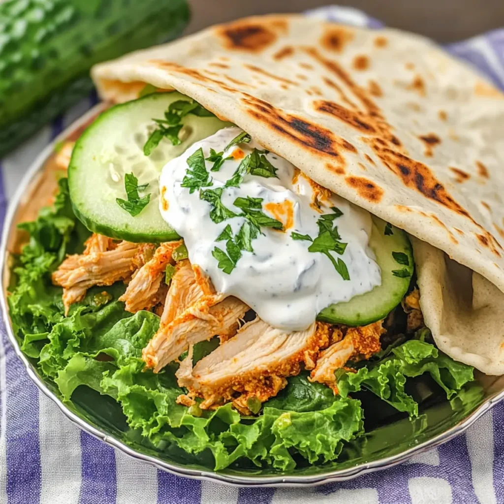Savory Slow Cooker Chicken Shawarma for Effortless Weeknight Dinners