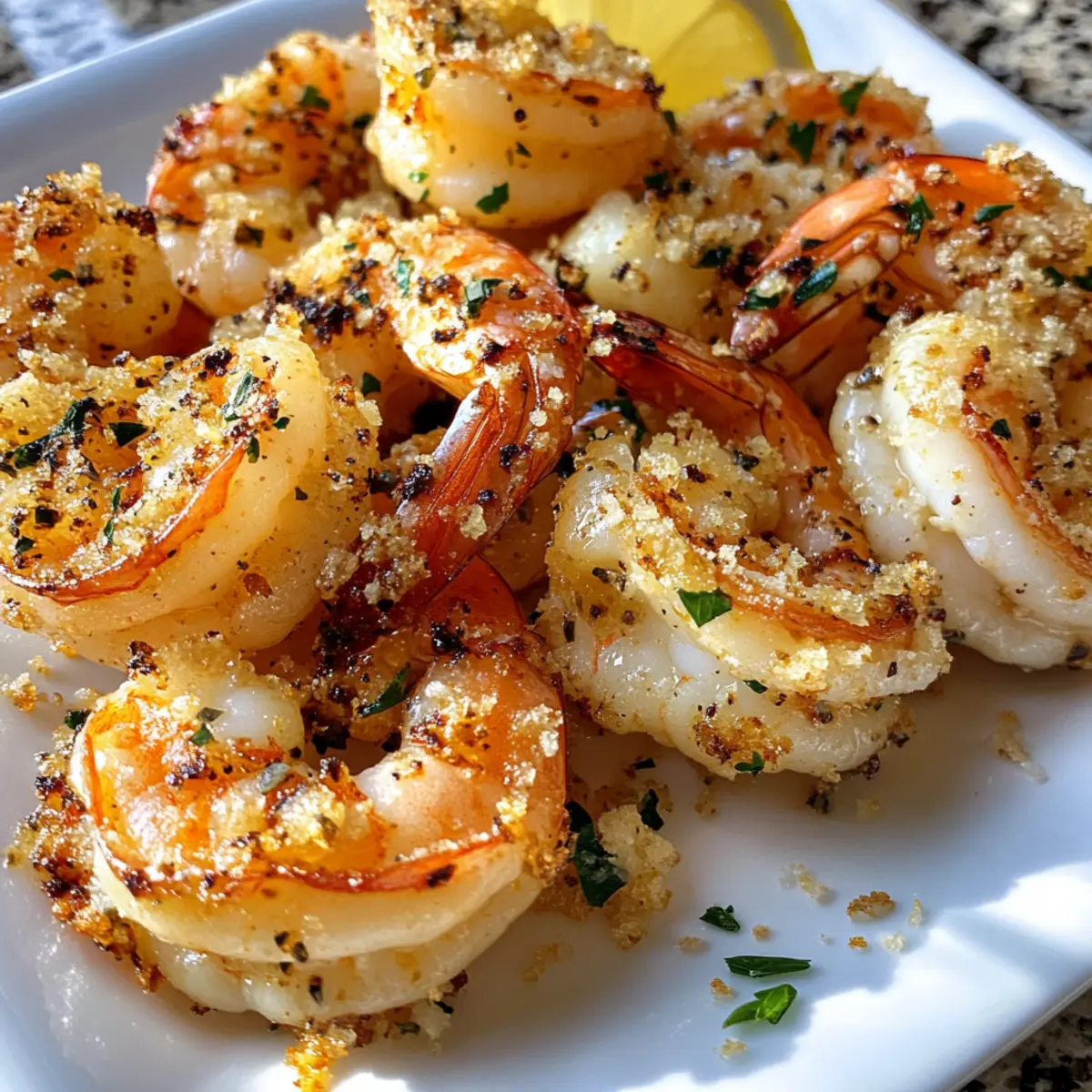 Garlic Parmesan Roasted Shrimp
