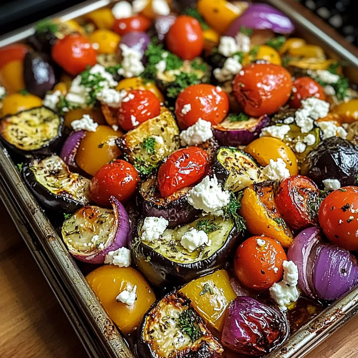 Mediterranean Roasted Veggie