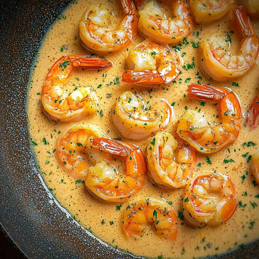 Irresistibly Creamy Garlic Shrimp in Just 15 Minutes