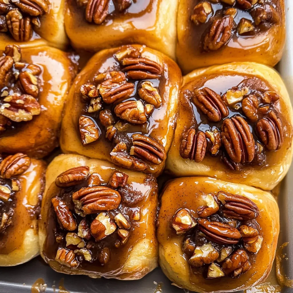 Irresistible Butter Pecan Cinnamon Buns for Your Breakfast Bliss