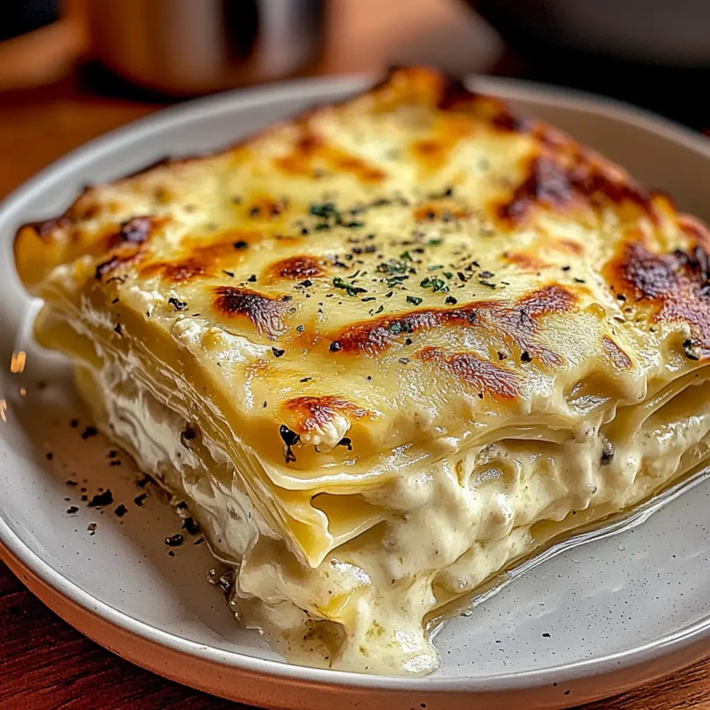 Creamy White Lasagna Recipe: Comfort in Every Layer