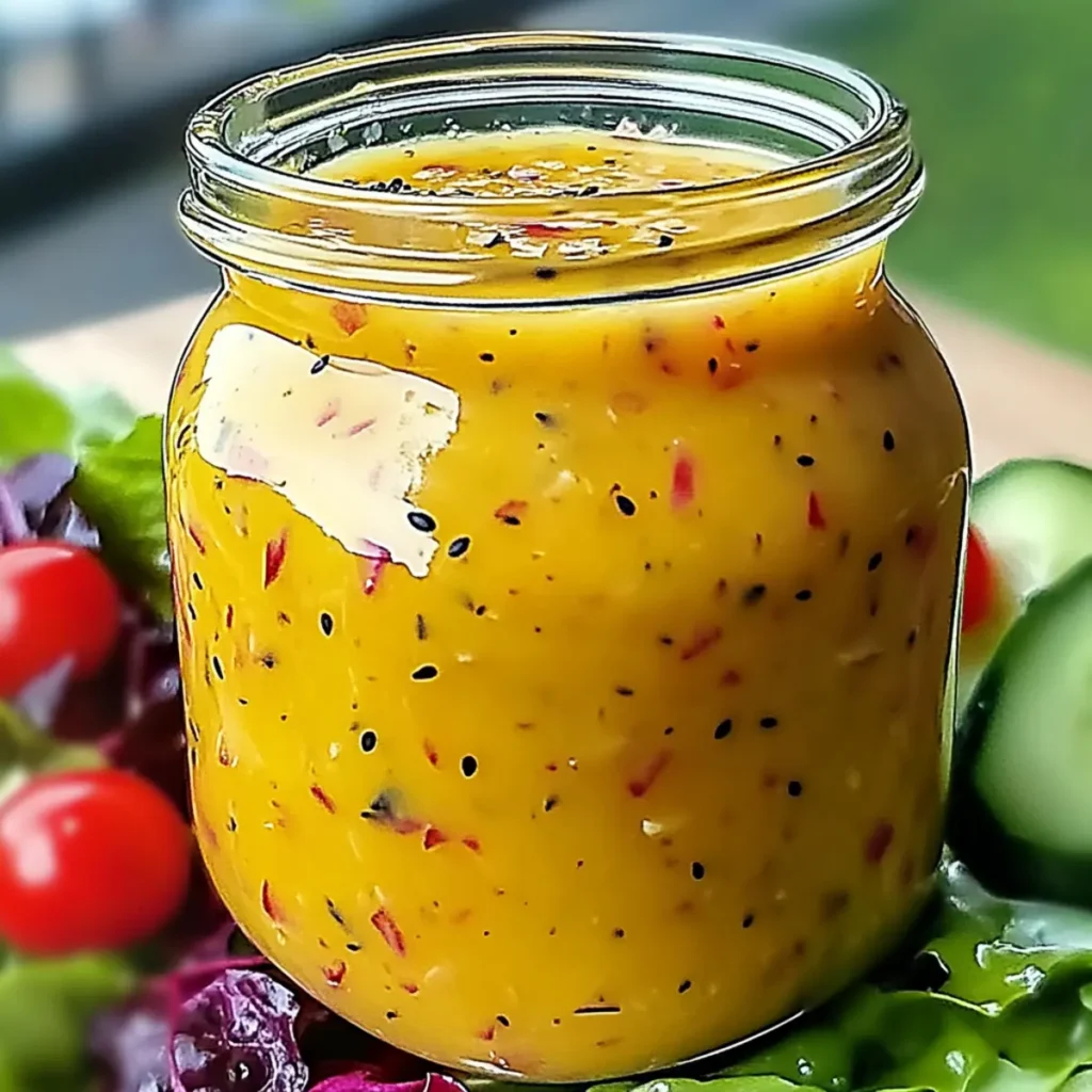 Tasty Peach Salad Dressing
