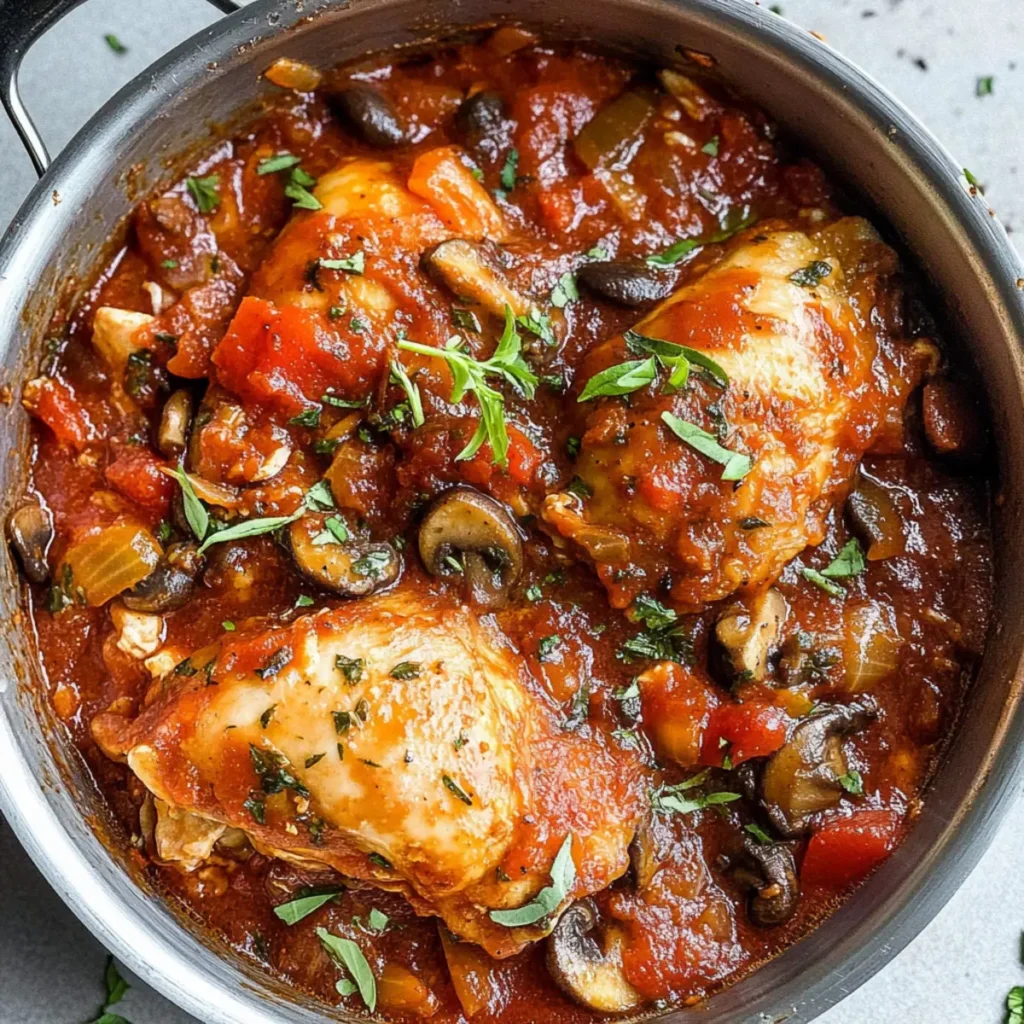 Chicken Cacciatore