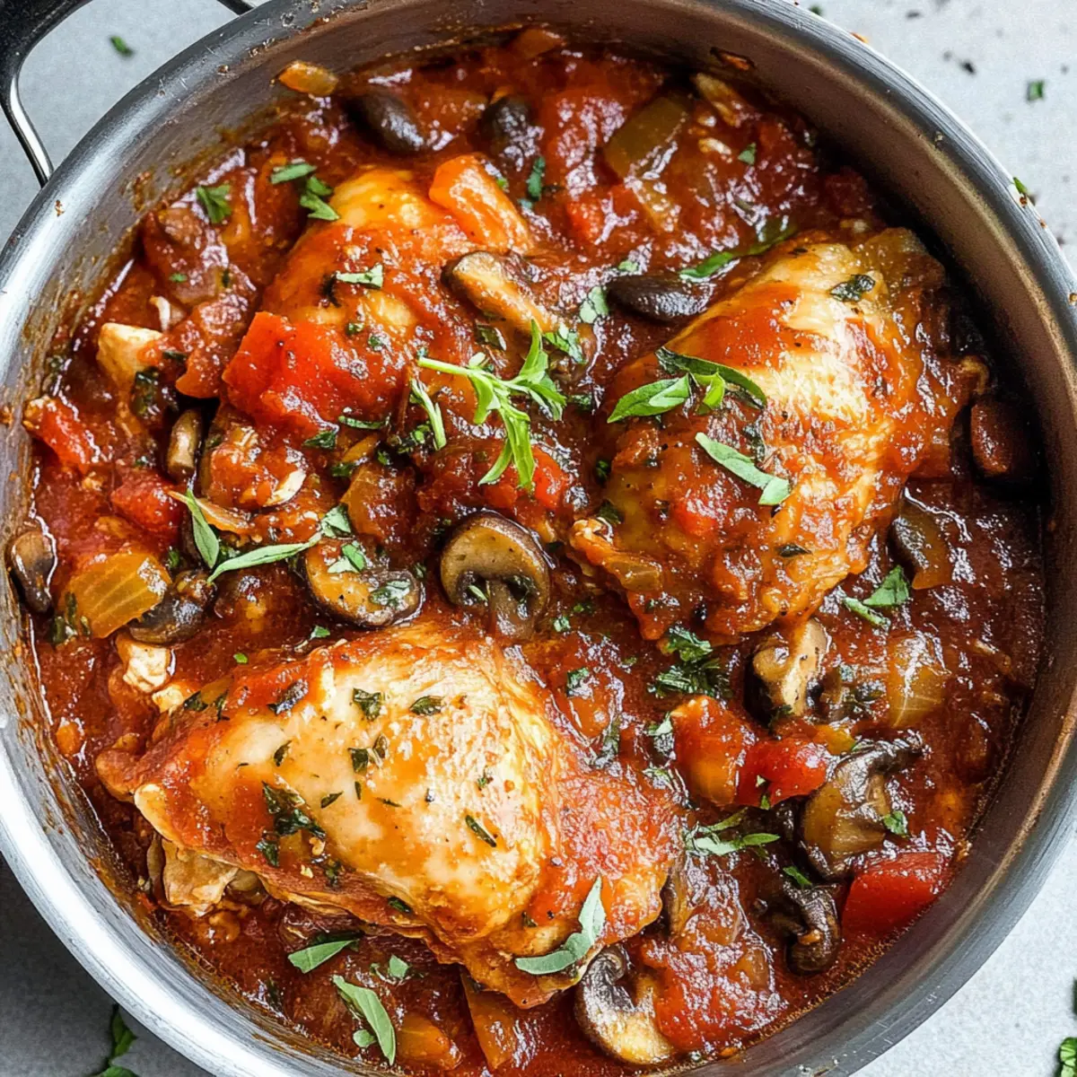 Chicken Cacciatore