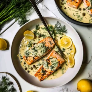 Salmon Piccata