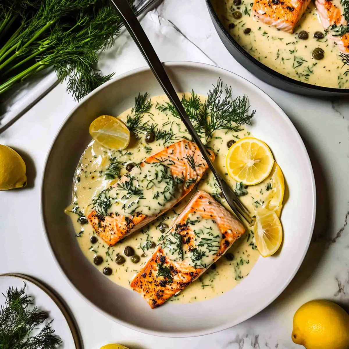 Salmon Piccata