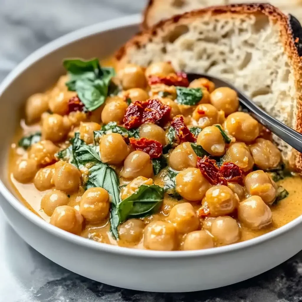 Delicious Marry Me Chickpeas for a Quick Vegan Dinner