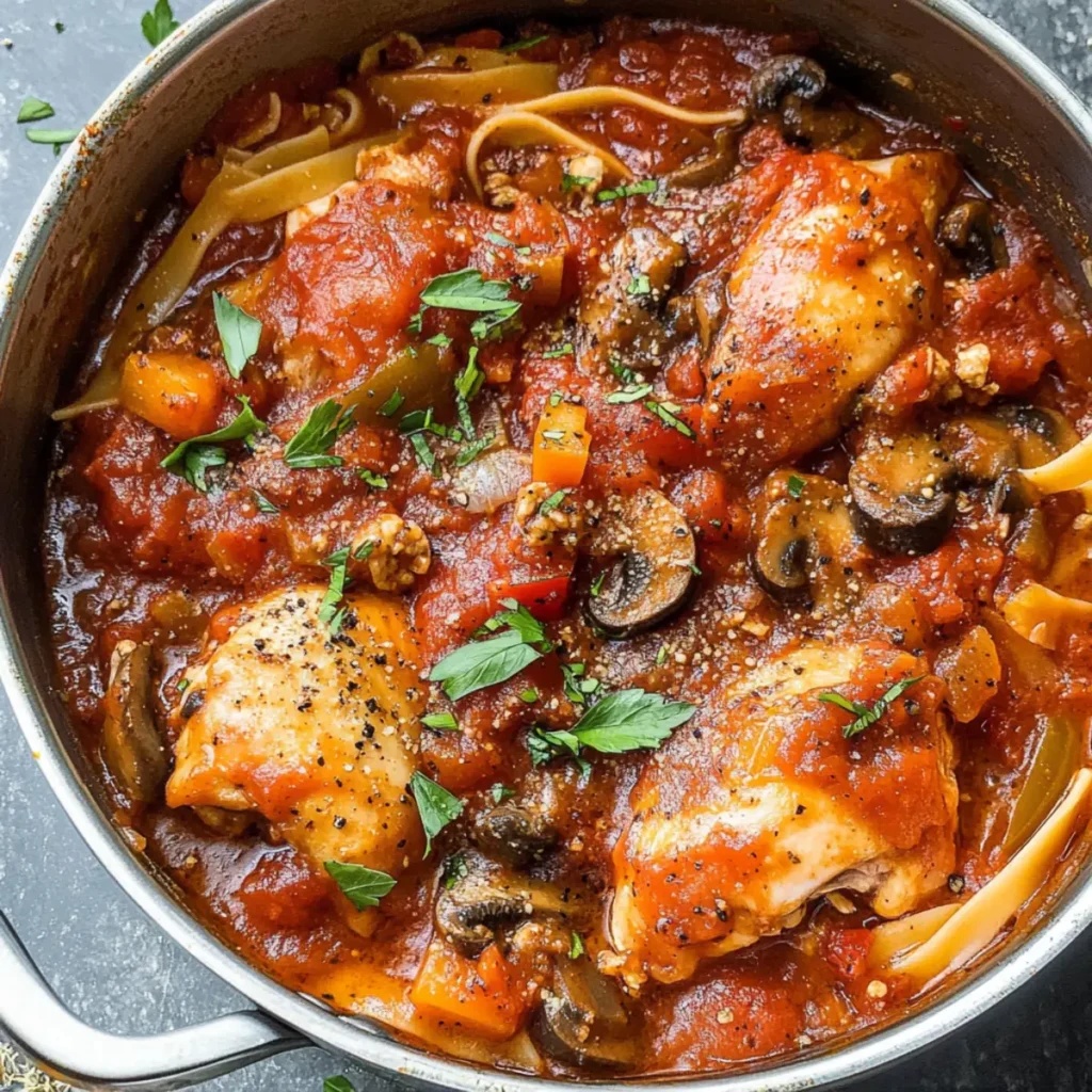 Chicken Cacciatore
