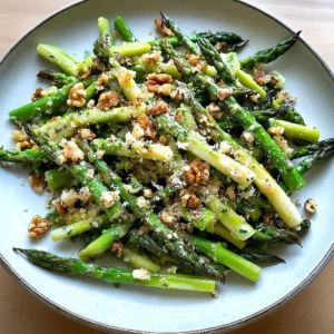 Raw Asparagus Salad