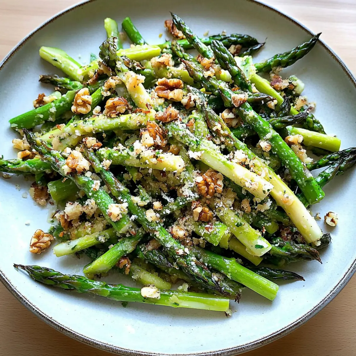 Raw Asparagus Salad