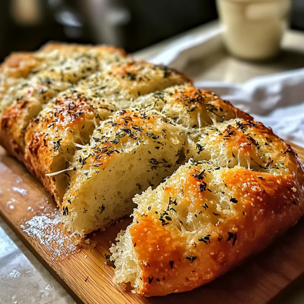 Garlic Parmesan Herb Bread That Will Wow Your Taste Buds