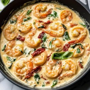 Creamy Tuscan Shrimp