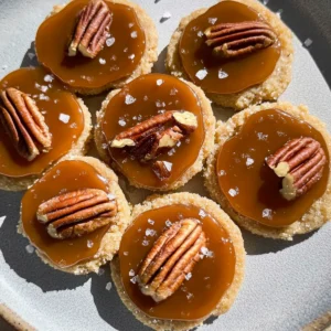 Apple Cider Pecan Shortbreads