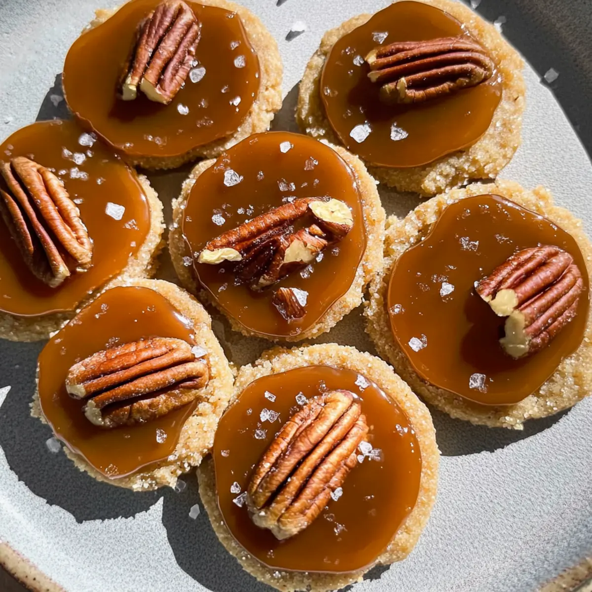 Apple Cider Pecan Shortbreads
