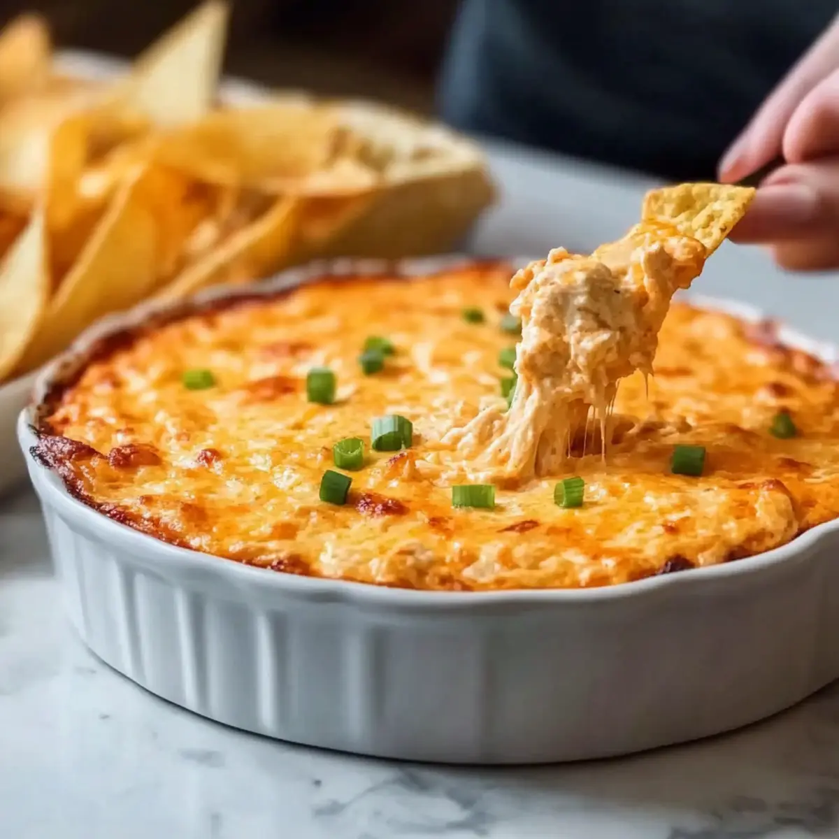 Baked Buffalo Chicken Dip Recipe