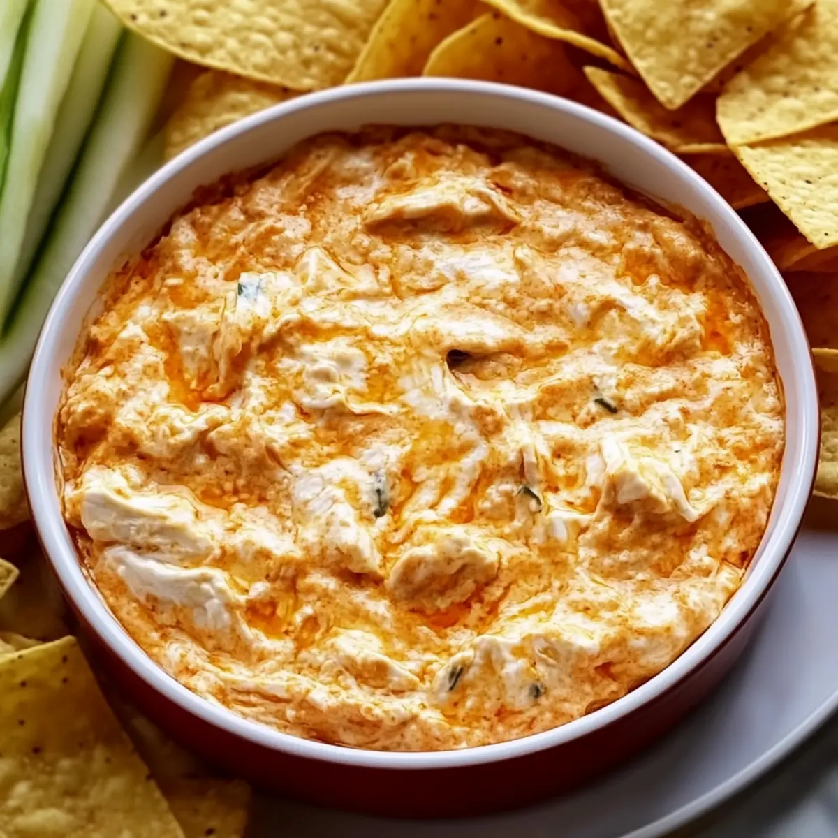 Rotisserie Chicken Buffalo Dip