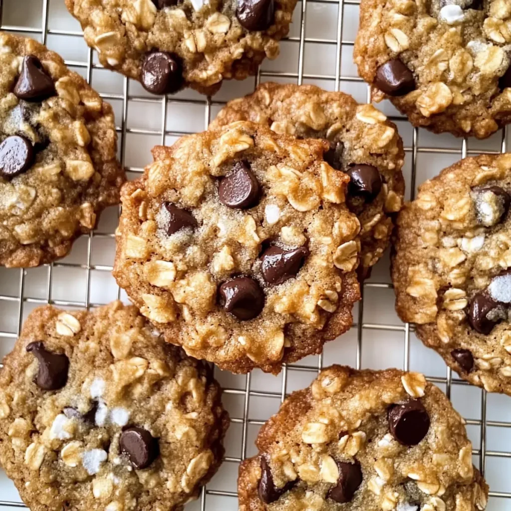 Deliciously Soft Oatmeal Chocolate Chip Cookies to Savor