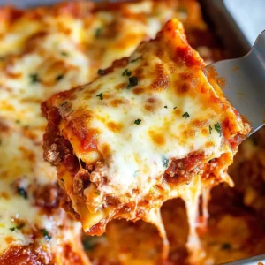Homemade Lasagna