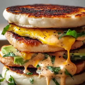 Chipotle Egg Breakfast Sandwiches