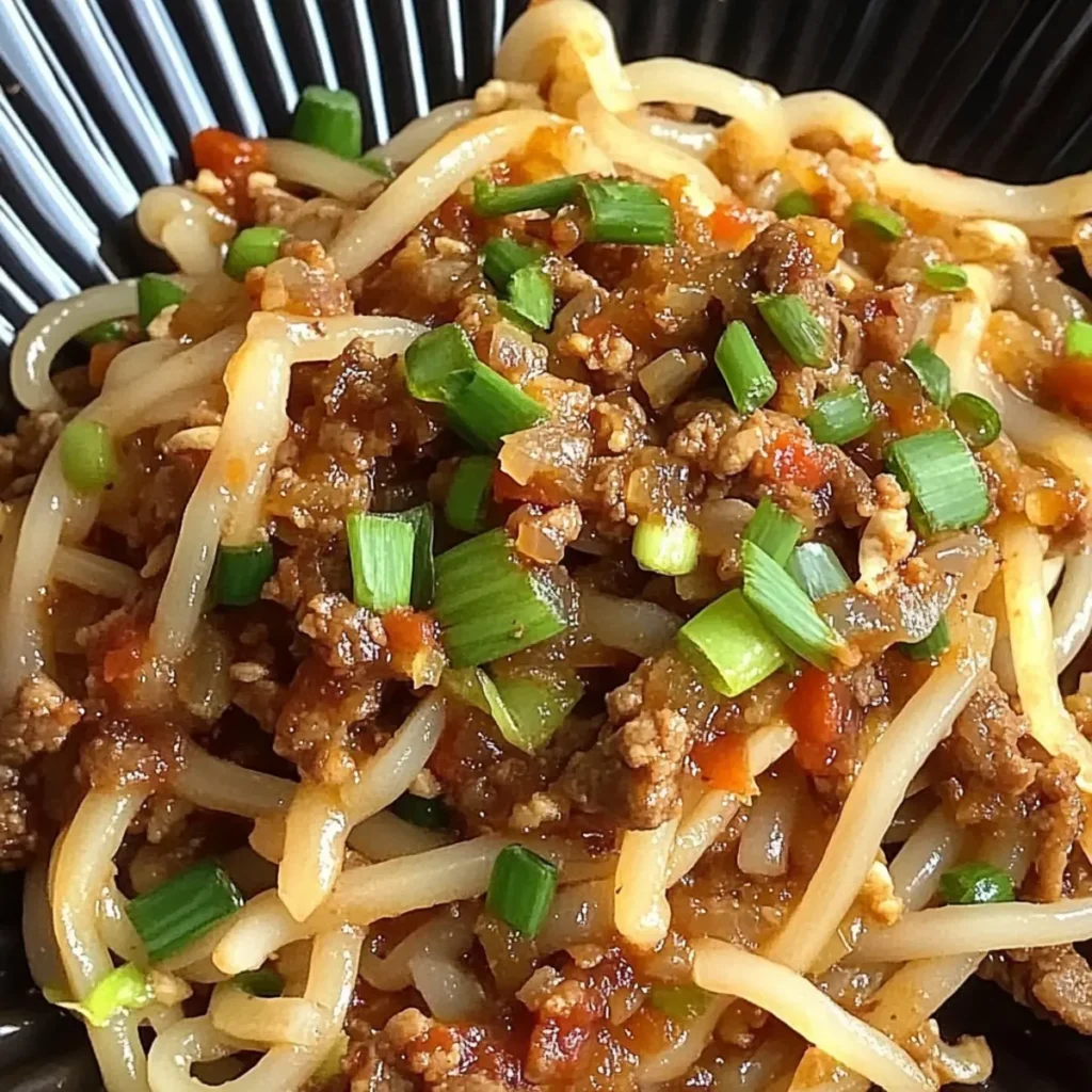 Spicy Miso Beef Noodles