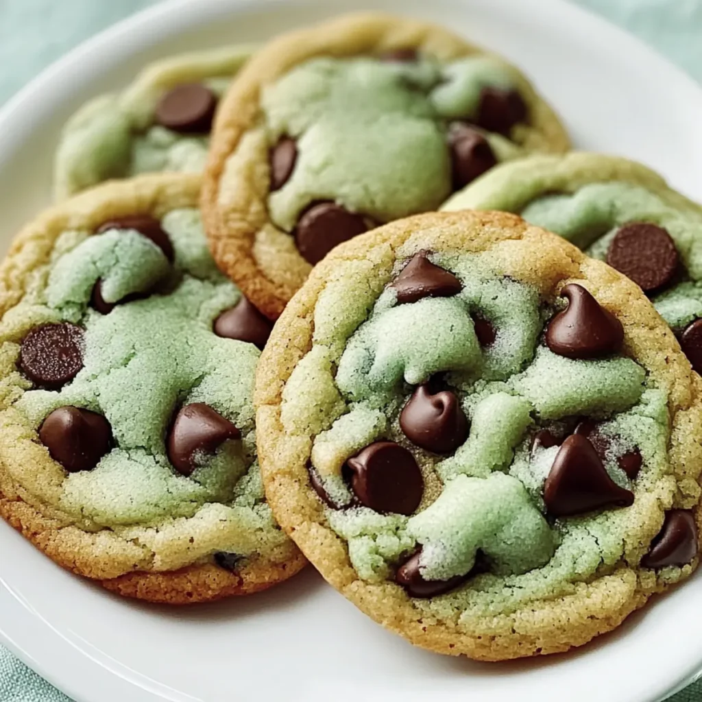 Chewy Mint Chocolate Chip Cookies That Wow Every Bite