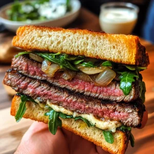 Marry Me Steak Sandwich Recipe