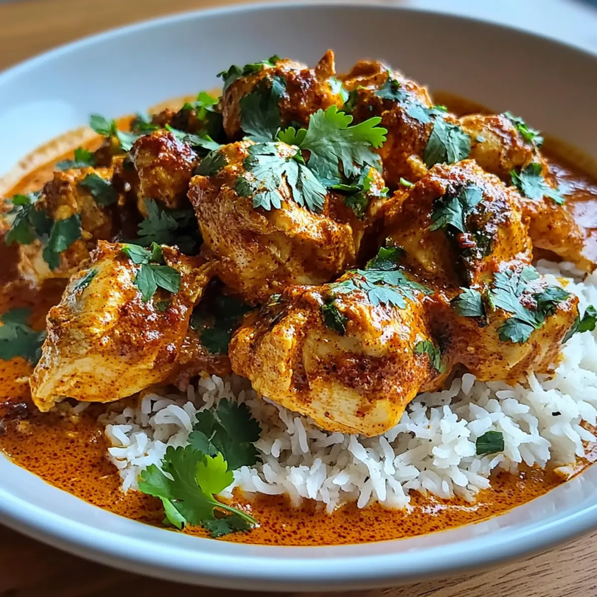Crockpot Butter Chicken