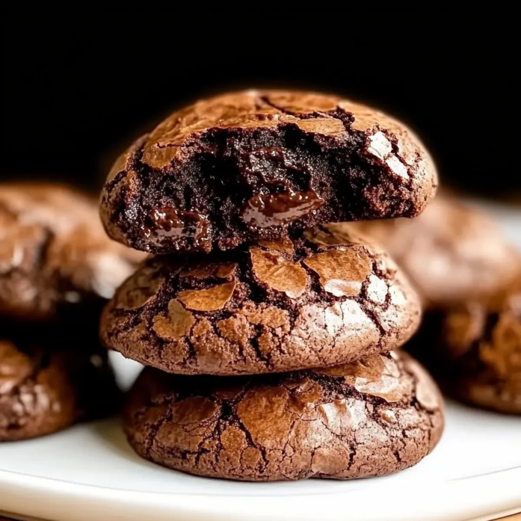 Fudgy Brownie Cookies: One Bowl, Pure Chocolate Bliss