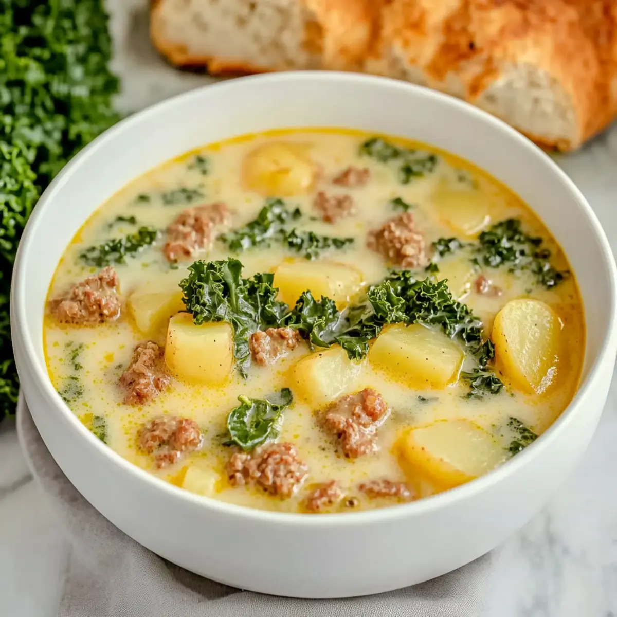 Slow Cooker Zuppa Toscana Soup