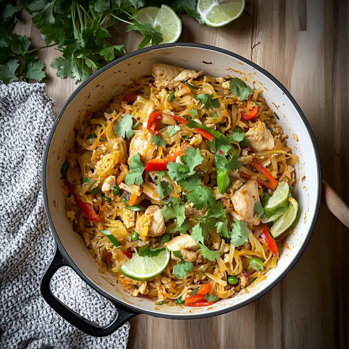 Spaghetti Squash Pad Thai