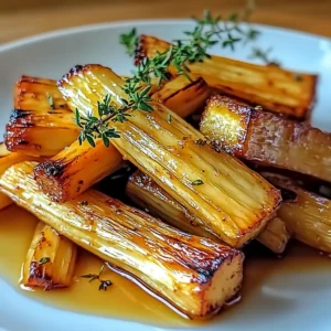 Maple Roasted Parsnips