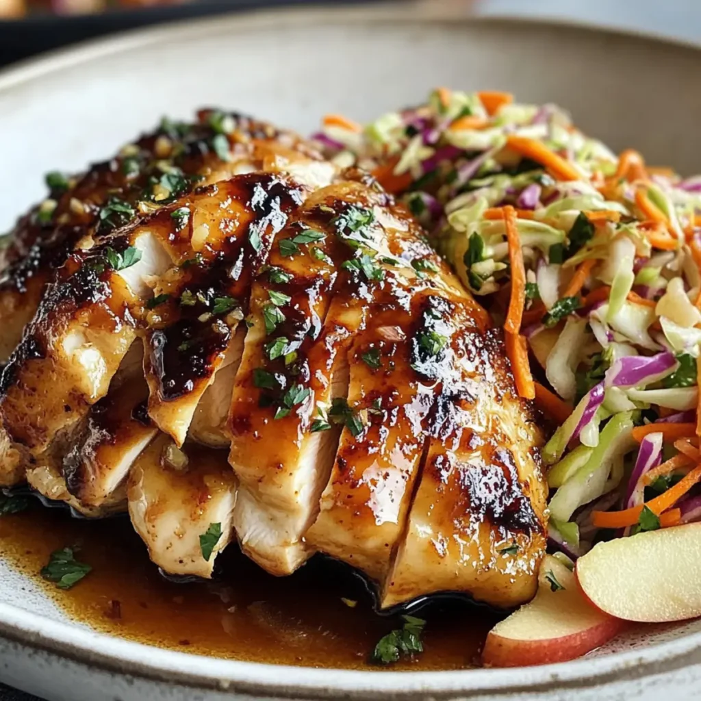 Sticky Apple Cider Chicken: A Comforting Fall Delight
