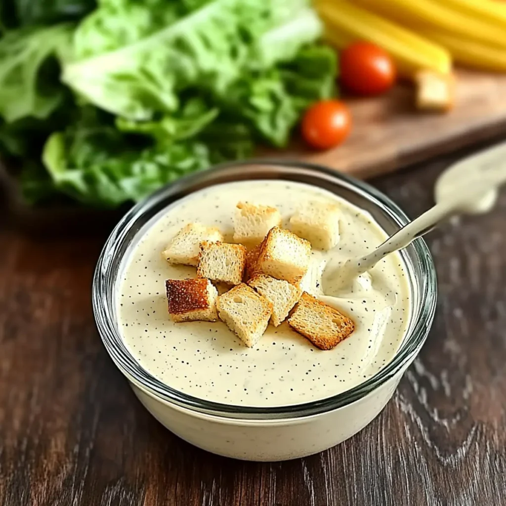 Creamy Caesar Dressing