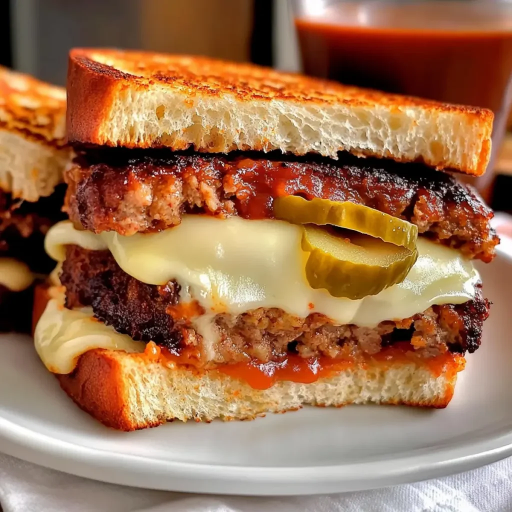 Grilled Meatloaf Sandwich