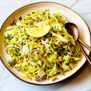 Cabbage With Coconut & Spices