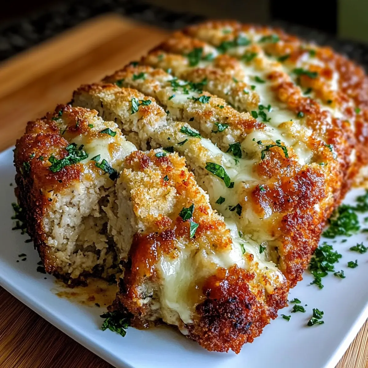 Parmesan Chicken Meatloaf