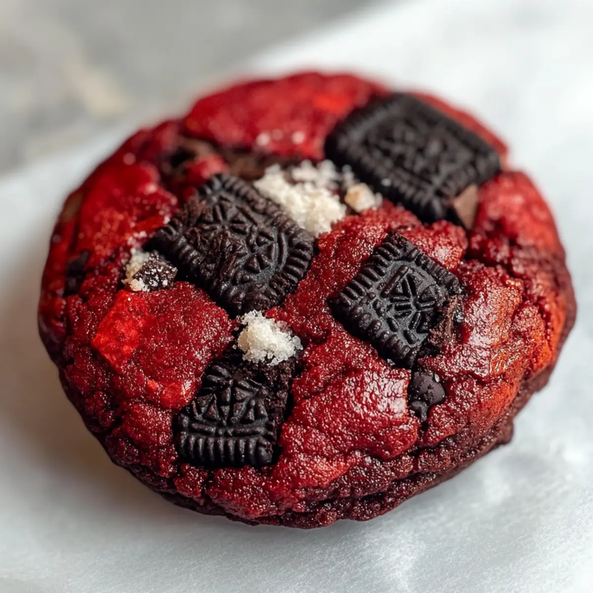 Red Velvet Oreo Cookies